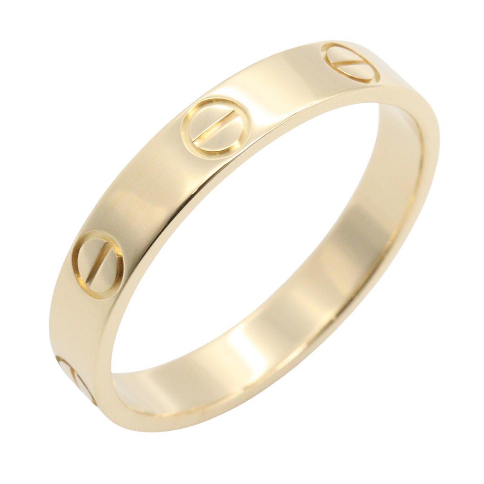 カルティエ CARTIER ミニラブリング リング・指輪 ジュエリー K18(イエローゴールド) レディース ゴールド系 B4085000 【中古】