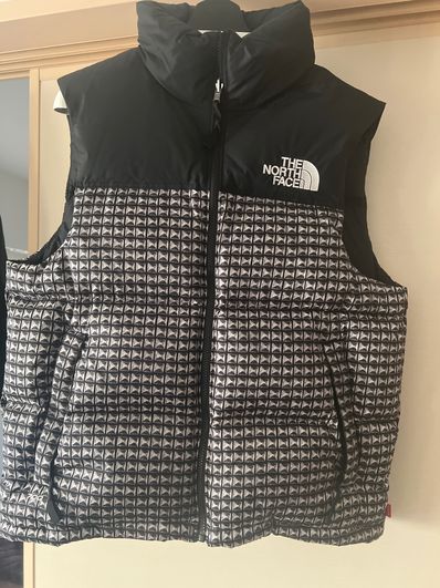 Supreme x The North Face Studded Nuptse Vest "Black"