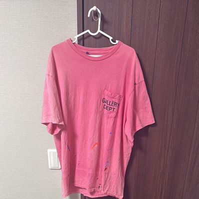 GALLERY DEPT. Vintage Logo Painted Tee "Salmon"