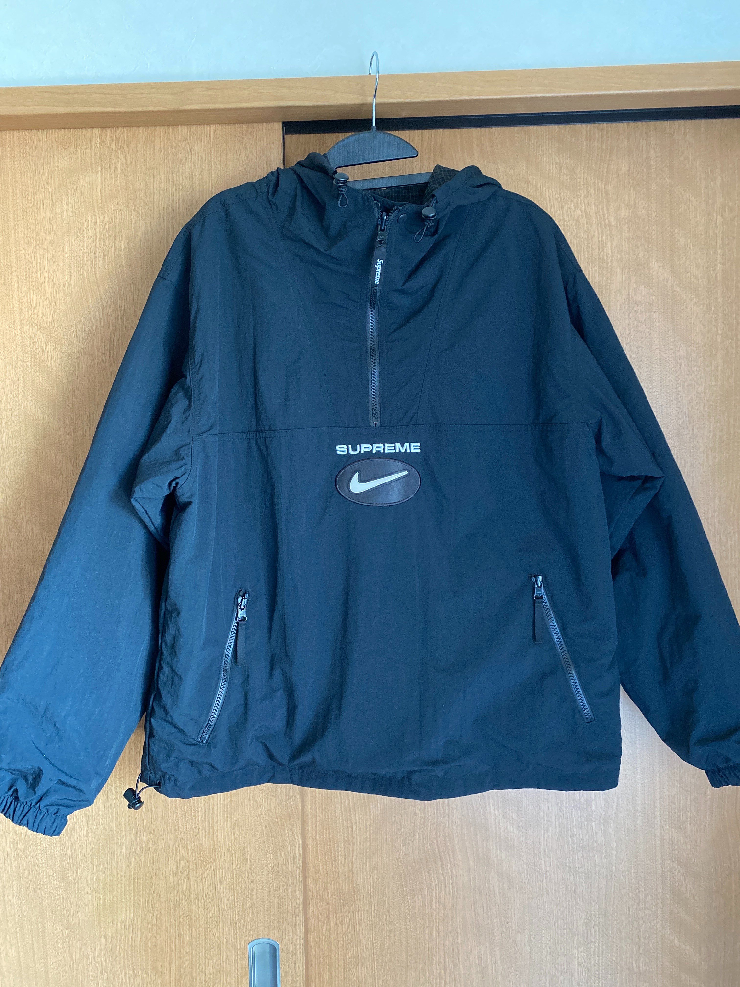 Supreme / Nike Jewel Reversible Ripstop Anorak "Black"