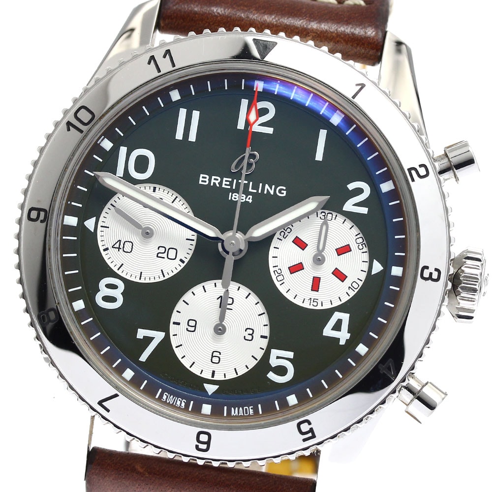 ☆良品 ブライトリング クラシック アヴィ A23380 メンズ 【中古】