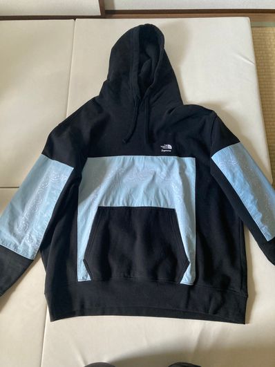 Supreme x The North Face Bandana Hooded Sweatshirt "Black"