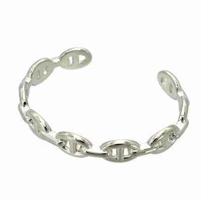 ★最終価格【6jcb0785】エルメス バングル シェーヌダンクル アンシェネ シルバー925【中古】メンズ レディース ユニセックス
