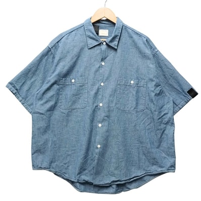 N.HOOLYWOOD エヌハリウッド 品番 2261-SH60-027 BIG MAC HALF SLEEVE SHIRT 半袖シャンブレーシャツ 55565
