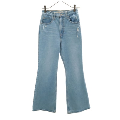 LEVI'S PREMIUM リーバイスプレミアム フレアデニムパンツ W24 ブルー ジーンズ