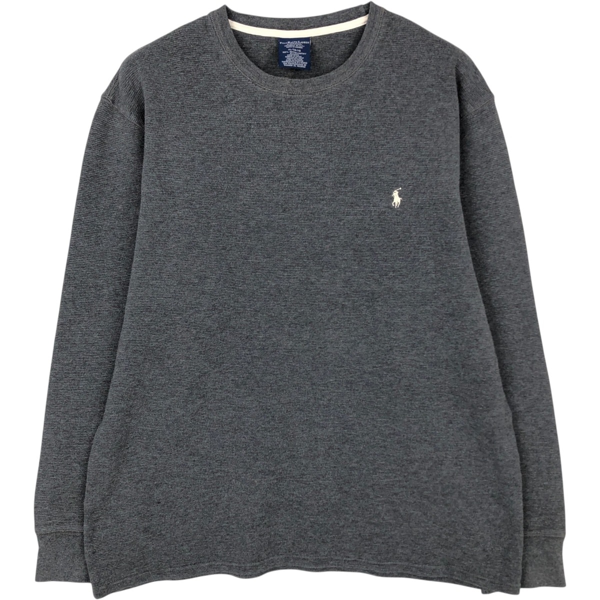 古着 ラルフローレン Ralph Lauren POLO RALPH LAUREN SLEEPWEAR サーマルロンT ワッフル メンズXL相当/eaa648065