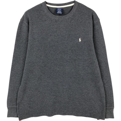 古着 ラルフローレン Ralph Lauren POLO RALPH LAUREN SLEEPWEAR サーマルロンT ワッフル メンズXL相当/eaa648065