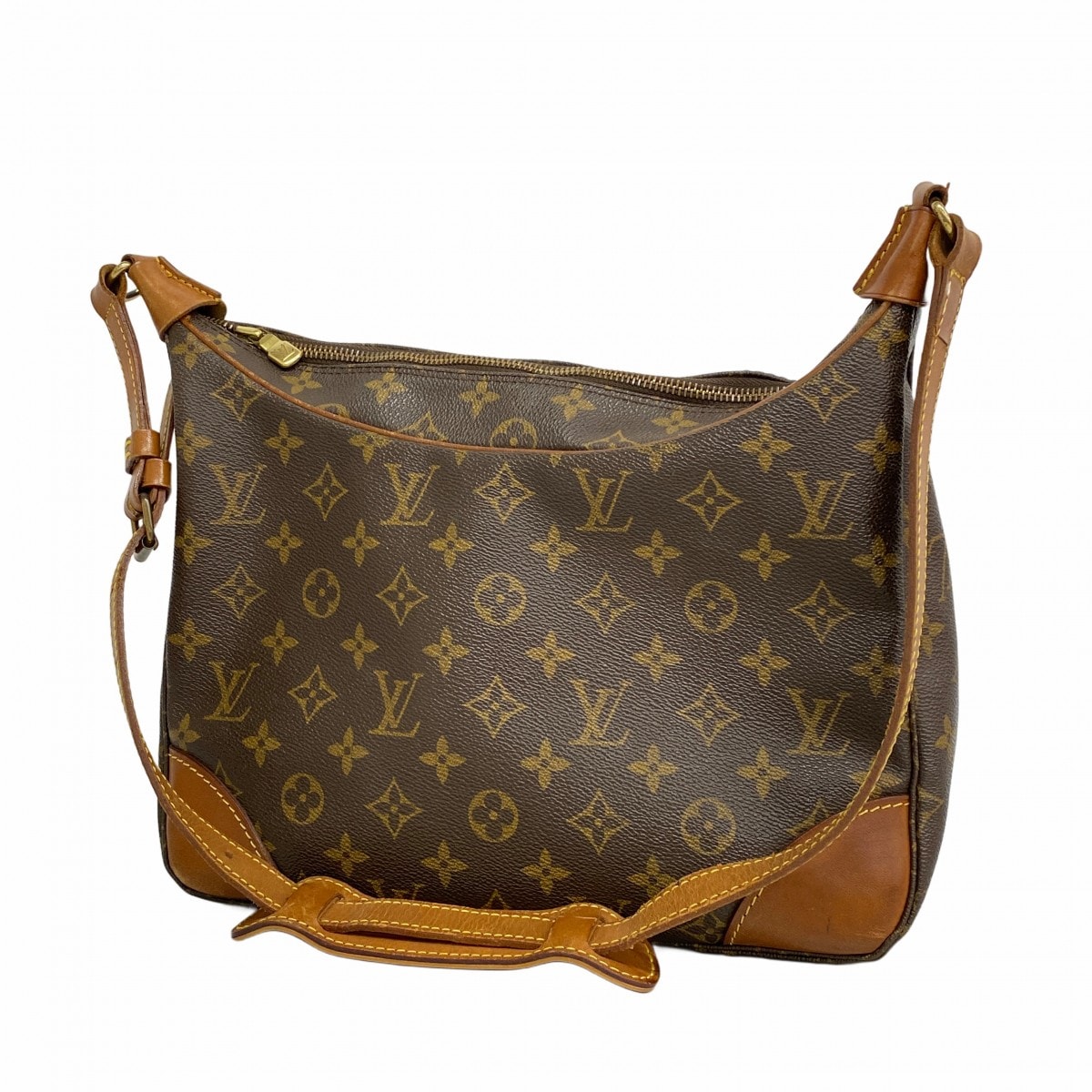 【6dd5252】ルイヴィトン ショルダーバッグ モノグラム ブローニュ30 M51265 ブラウン【中古】レディース