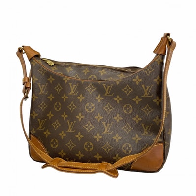 【6dd5252】ルイヴィトン ショルダーバッグ モノグラム ブローニュ30 M51265 ブラウン【中古】レディース
