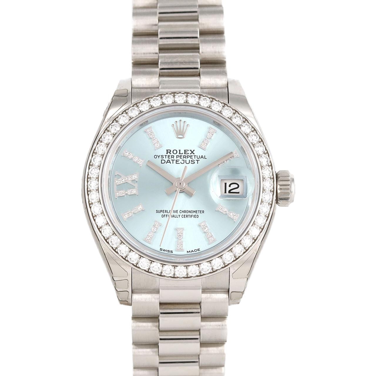 ロレックス デイトジャスト 279136RBR PT 自動巻 ランダム番