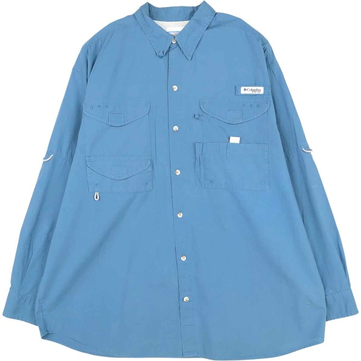 古着 コロンビア Columbia PFG 長袖 フィッシングシャツ メンズL相当/eaa676663