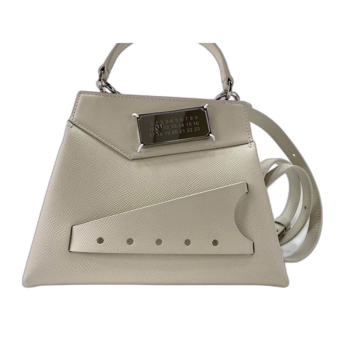 レザー メゾンマルジェラ Maison Margiela 2WAY スナッチ ハンドバッグ【中古】