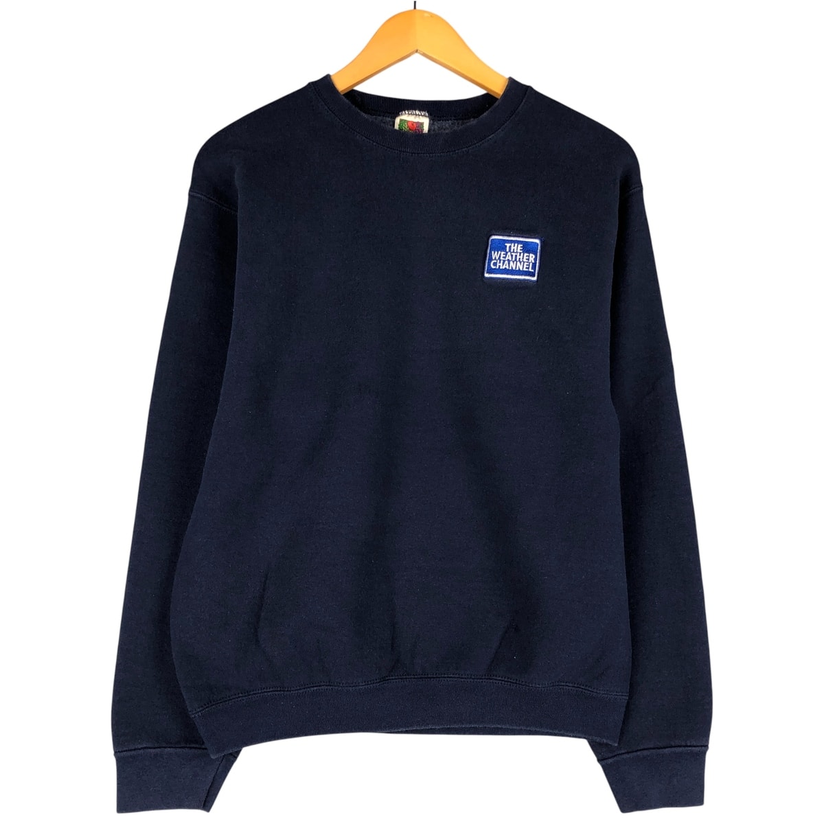 古着 フルーツオブザルーム FRUIT OF THE LOOM HEAVY cotton ロゴスウェットシャツ トレーナー メンズM相当/eaa601524