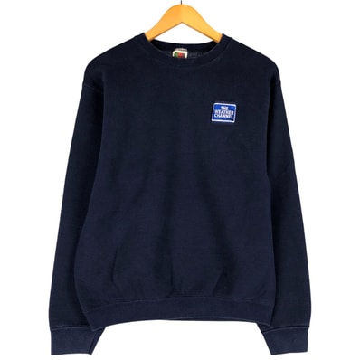 古着 フルーツオブザルーム FRUIT OF THE LOOM HEAVY cotton ロゴスウェットシャツ トレーナー メンズM相当/eaa601524