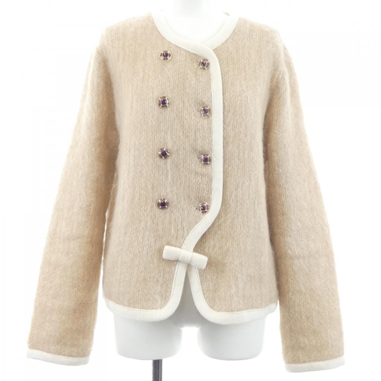 シャネル CHANEL COCO NEIGE P79655K11576 25N ノーカラージャケット