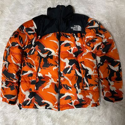 The North Face Novelty Nuptse Jacket "Orange"