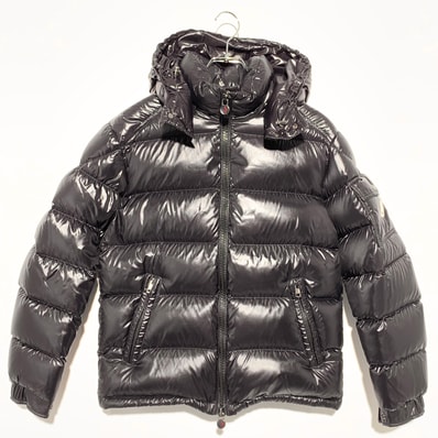 MONCLER MAYA GIUBBOTTO Black