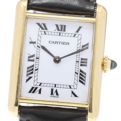 カルティエ タンクルイLM K18YG 81720552 メンズ 【中古】