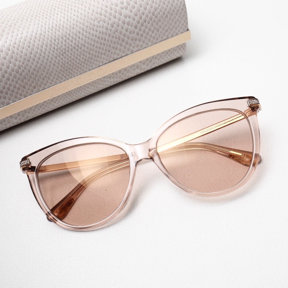 JIMMY CHOO ジミーチュウ AXELLE/G/S サングラス サイズ56□16 145 イタリア製 ブランド古着【中古】20261006/RB1175