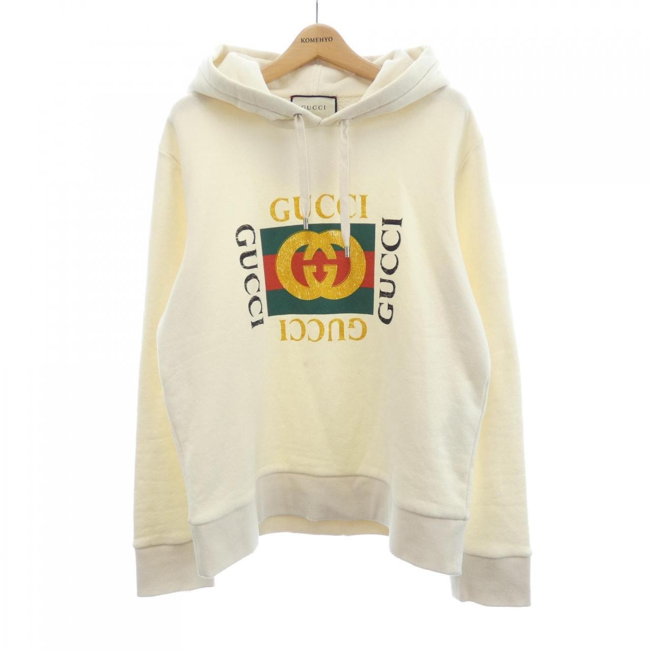 グッチ GUCCI GUCCIロゴオーバーサイズスウェットシャツ 454585-X5J57 パーカー