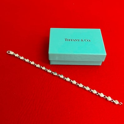 TIFFANY&Co. ティファニー パフハート シルバー925 ブレスレット シルバー
83777