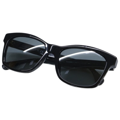 シャネル 5484-A c.622/S4 ココマーク キルトテンプル スクエアシェイプ 54□17 140