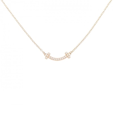 ティファニー Tスマイル ミニ ネックレス