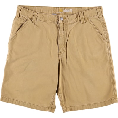 古着 カーハート Carhartt RELAXED FIT ダック地 ワークショーツ ショートパンツ メンズw37相当/eaa576677