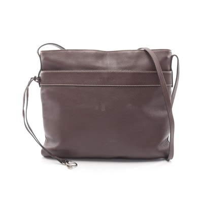 ロエベ LOEWE ショルダーバッグ バッグ レザー レディース ブラウン系 【中古】