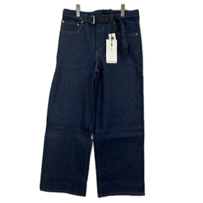 sacai x Levi's Belted Wide Pants "Indigo"