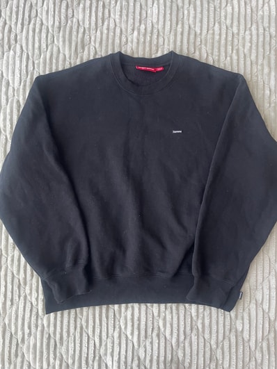 Supreme Small Box Crewneck (25FW) "Black"