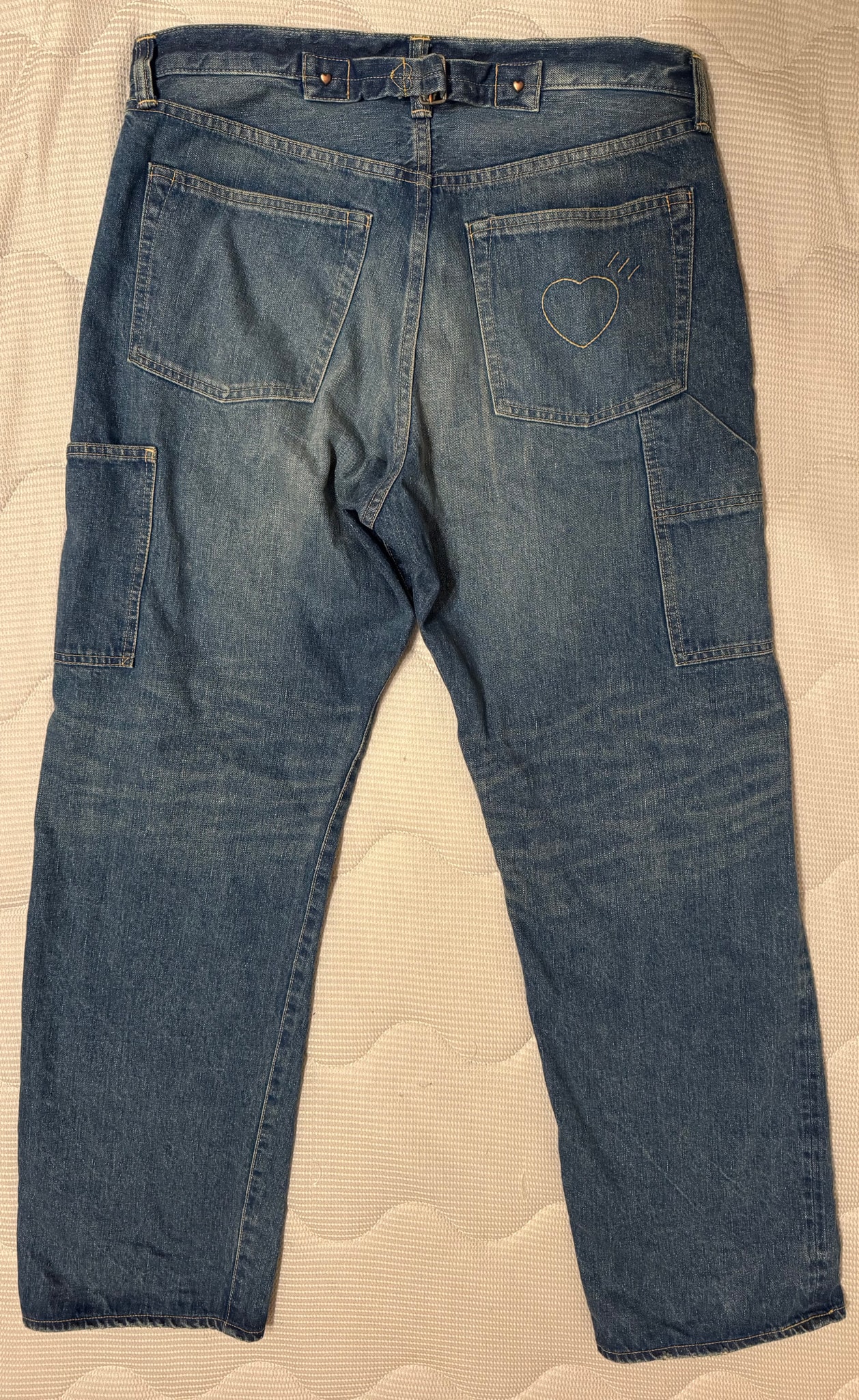 HUMAN MADE Straight Denim Pants Future "Indigo"