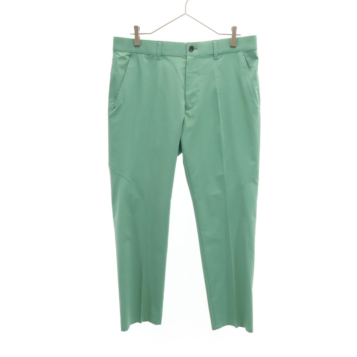LANVIN SPORT ランバンスポール 日本製 テーパードパンツ 85 エメラルドグリーン