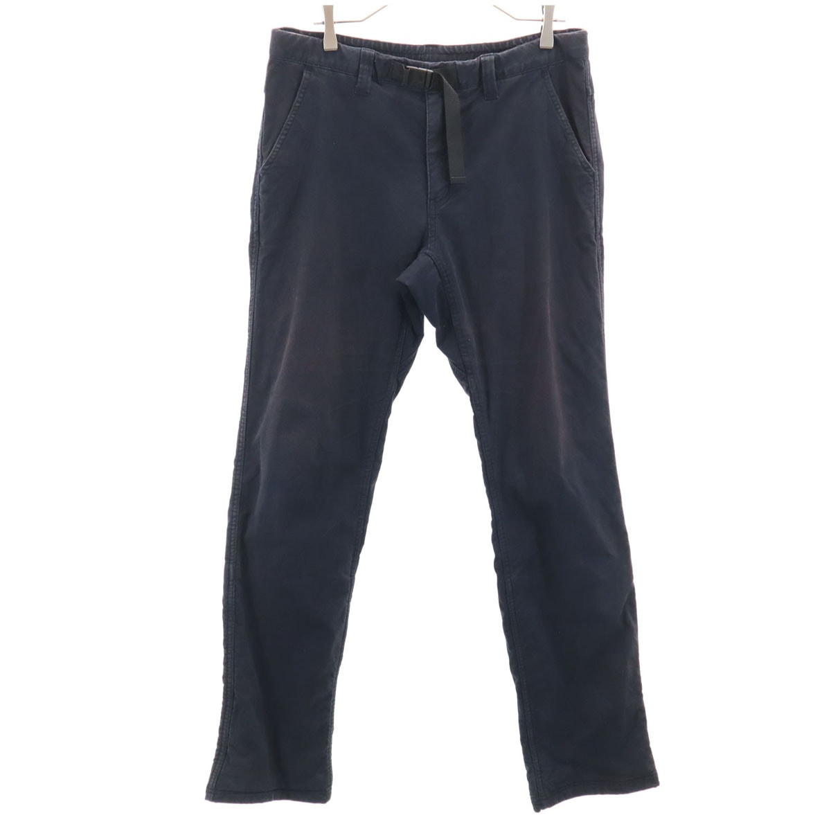 THE NORTH FACE ノースフェイス コットンオックスライニング パンツ L 濃紺 NB81304 アウトドア 裏フリース