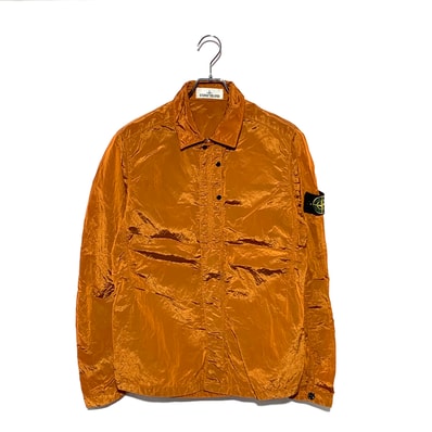 STONE ISLAND NYLON METAL JACKET orange