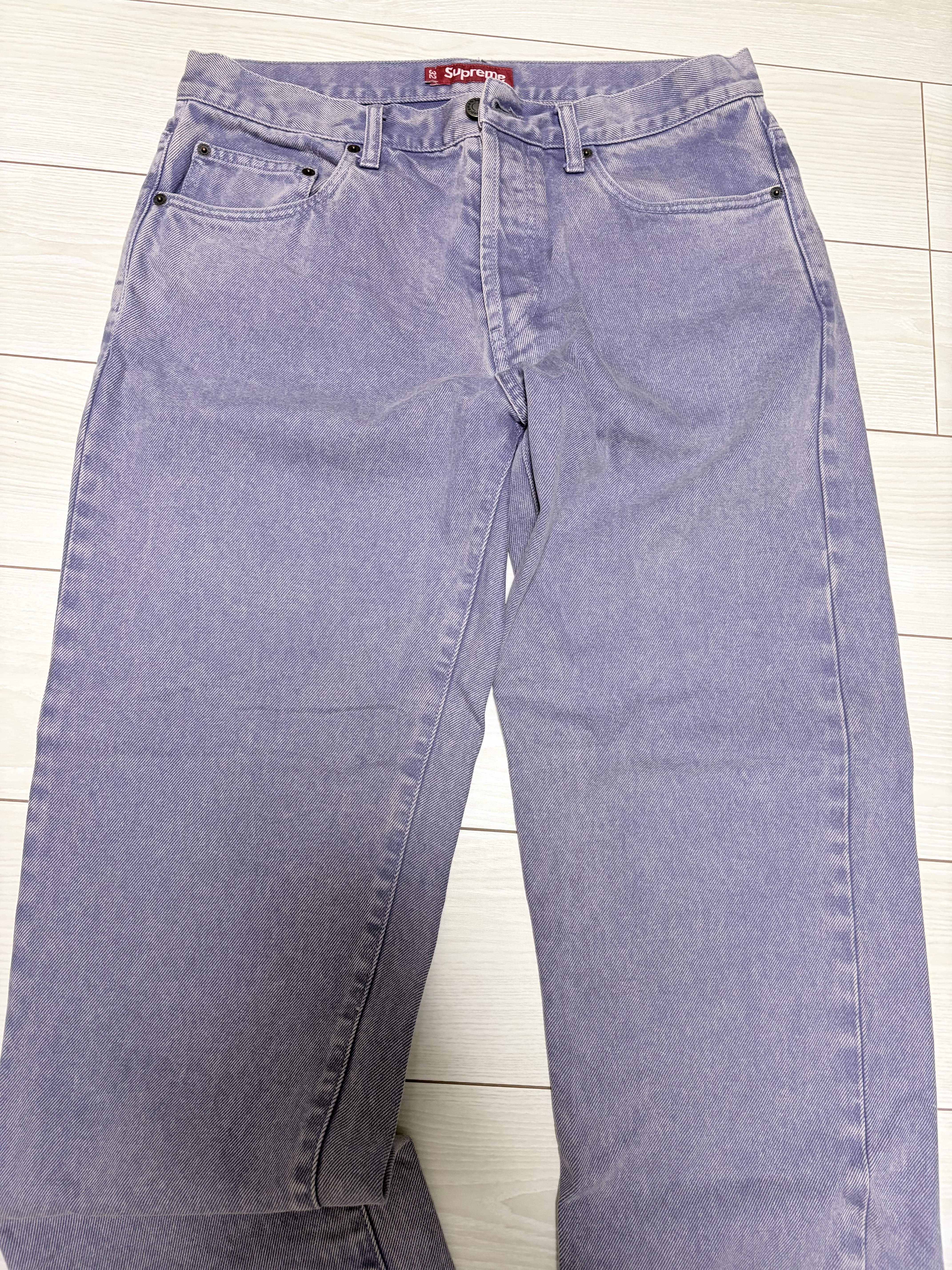 Supreme Regular Jean "Lavender"(24SS)