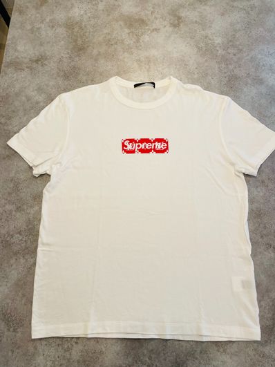 Supreme / Louis Vuitton Box Logo Tee "Red"