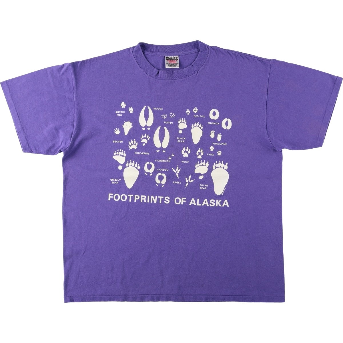 古着 90年代 オニータ ONEITA POWER-T プリントTシャツ メンズXL相当/eaa626757