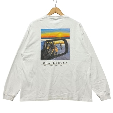 CHALLENGER チャレンジャー L/S SUNSET DRIVE TEE プリント 長袖Tシャツ 55347