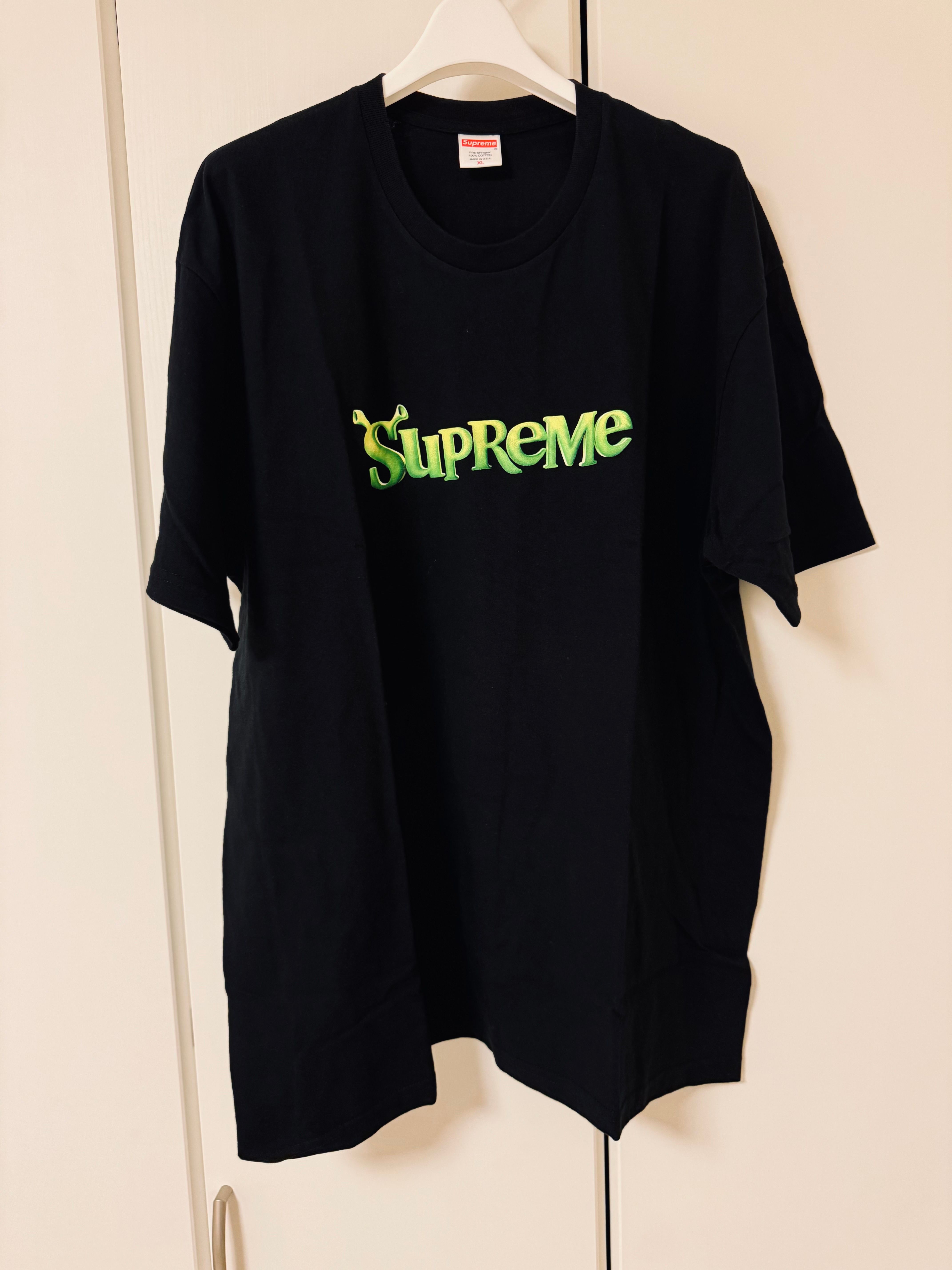 シュプリーム シュレック Tシャツ "ブラック"