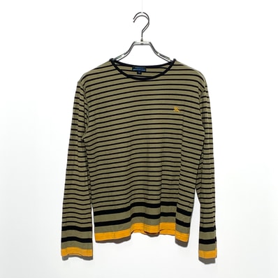 BURBERRY LONDON BLUE LABEL Border Long Tshirt