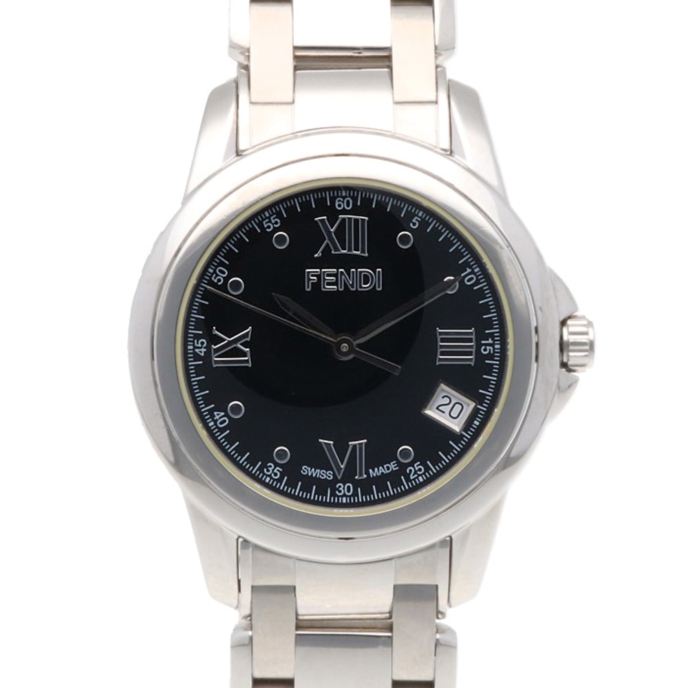 フェンディ 腕時計 時計 ステンレススチール 008-2200M-891 クオーツ 磨き直し済 メンズ 1年保証 FENDI  中古