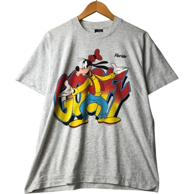 古着 90年代 FRUIT OF THE LOOM GOOFY グーフィー キャラクタープリントTシャツ USA製 メンズL相当 ヴィンテージ/eaa588209
