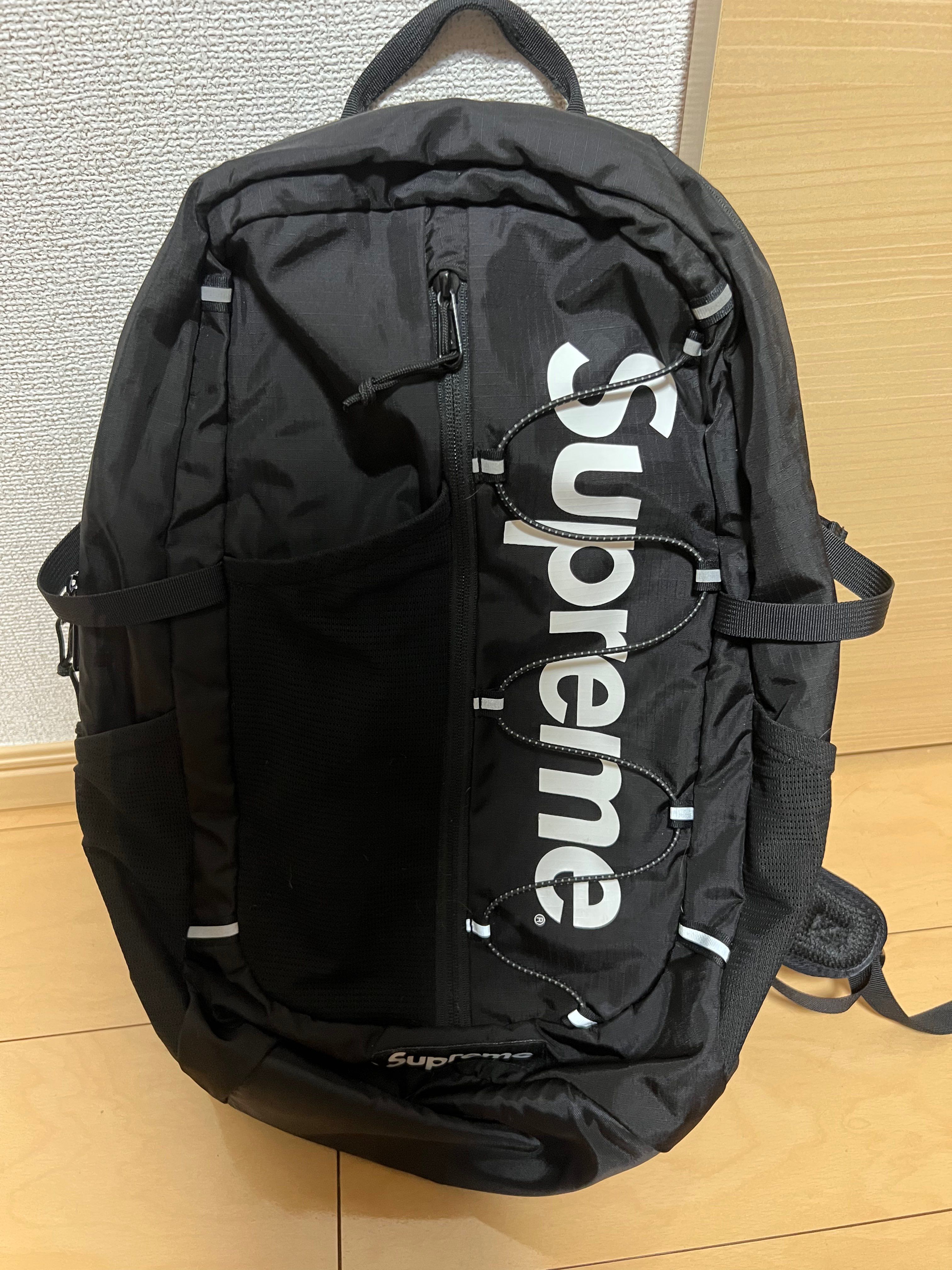 Supreme 2017SS Backpack "Black"