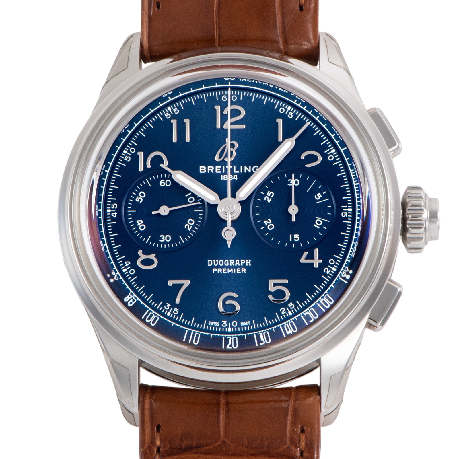 【新品】BREITLING ブライトリング プレミエ B15 デュオグラフ 42 AB1510171C1P1 保証書2025年【中古】