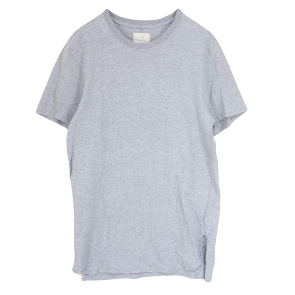 FEAR OF GOD フィアオブゴッド Tシャツ サイドスリット クルーネック 半袖 Tシャツ グレー系 L【中古】