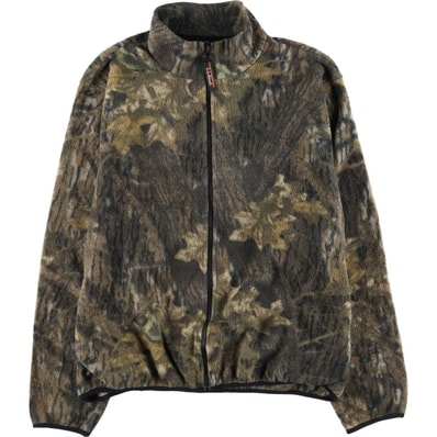 古着 90~00年代 エルエルビーン L.L.Bean リアルツリーカモ フリースジャケット USA製 メンズXL相当 ヴィンテージ/eaa616925