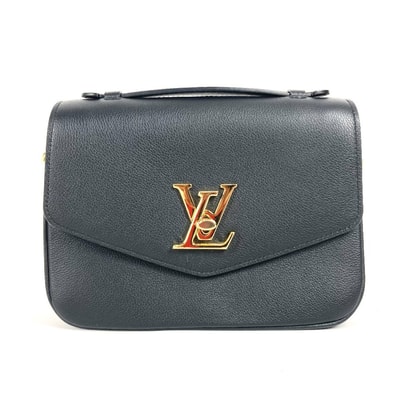 ルイヴィトン LOUIS VUITTON オックスフォード M22735 カバン 斜め掛け 3WAYバッグ チェーン ハンドバッグ ショルダーバッグ レザー ノワール ブラック 美品