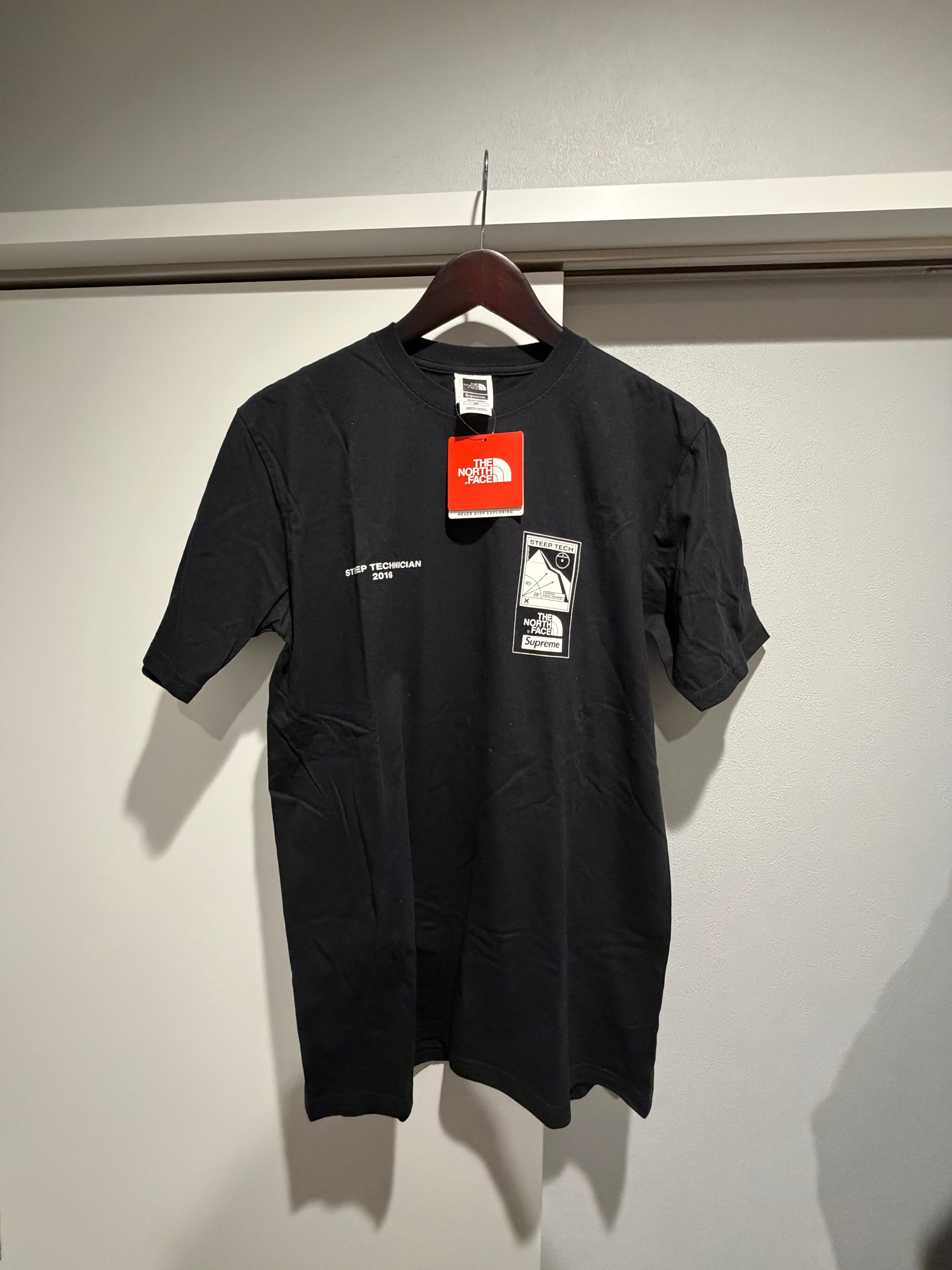 supreme×the north face steep tech Tシャツ Sサイズ