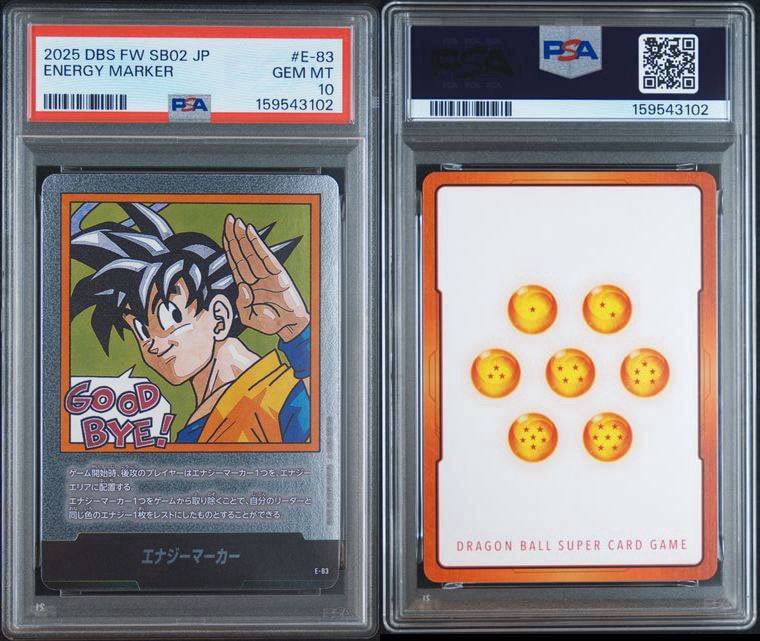 PSA10】エナジーマーカー [E-83](フュージョンワールド「MANGA BOOSTER